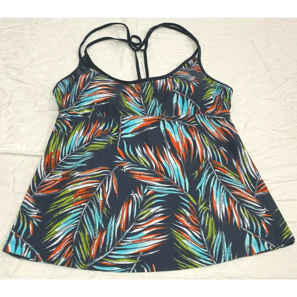 NWT MOSSIMO WOMENS SWIM TANKINI TOP SIZE M